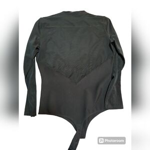 Black Sheer Body Suit